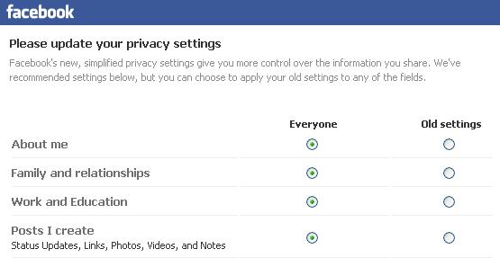 Sudahkah Anda Mengubah Privacy Setting Pada Facebook Anda?