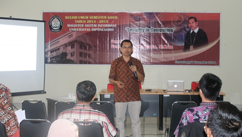 Kuliah Umum “Security In Computing”